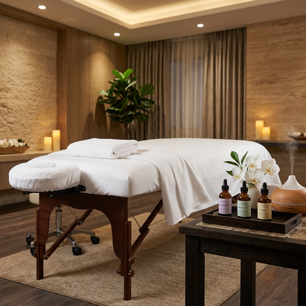 Premium Portable Spa Equipment Setup